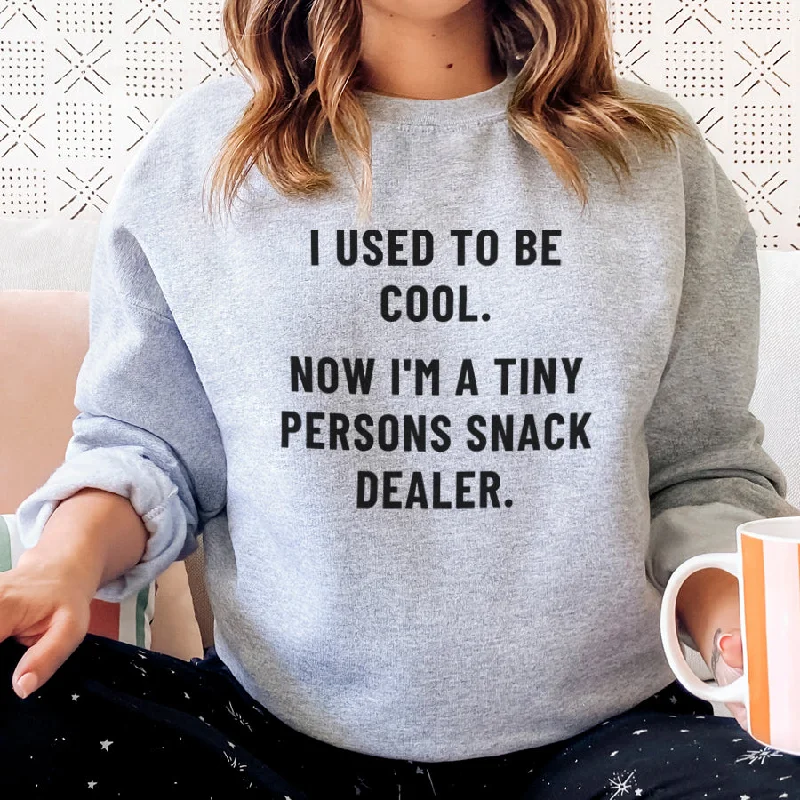 Tiny Persons Snack Dealer Sweatshirt Hoodie with Illustration Artistic Creative