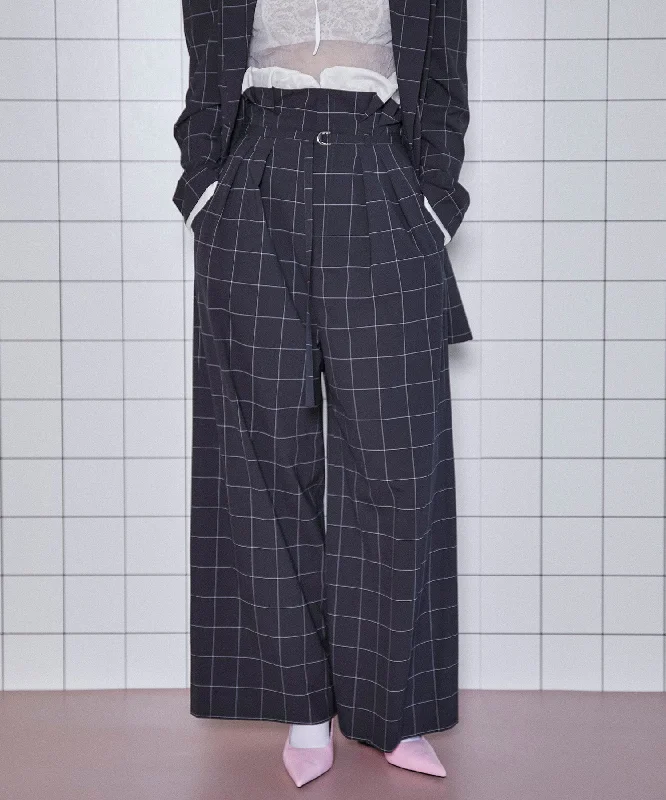 【SALE】High Waist Wide Pants Classic Bootcut Trousers