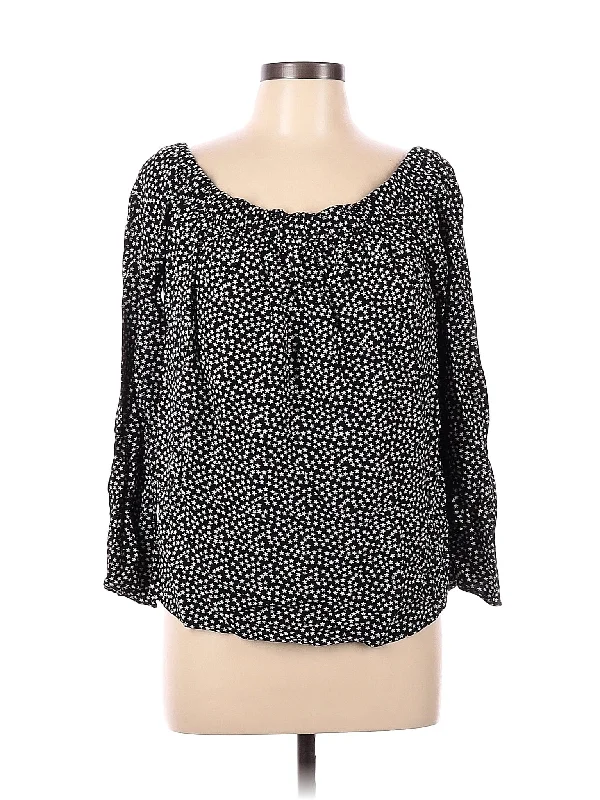 3/4 Sleeve Blouse Airy Cotton Blouse