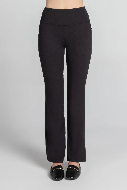 Luna Ultra High Waist Flare Pant Cozy Full-Length Pants