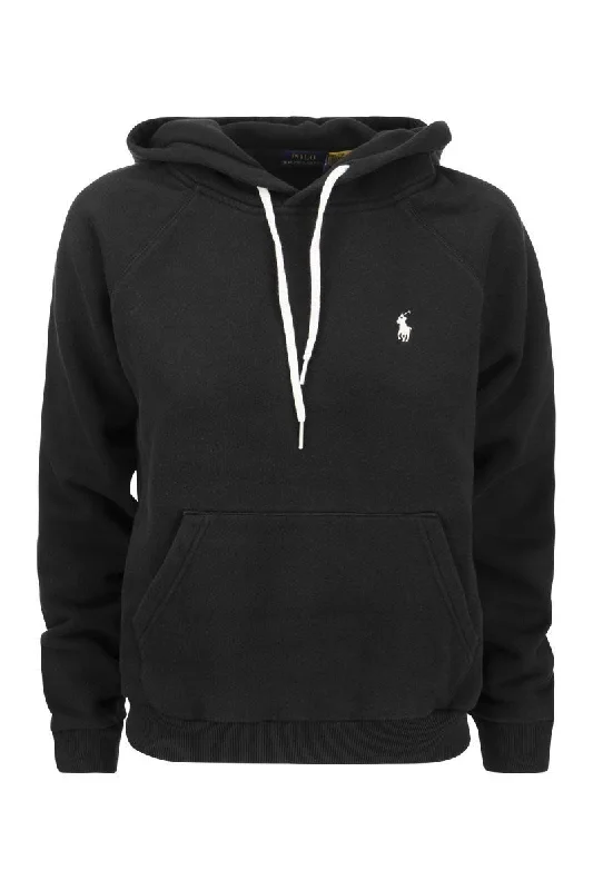 Hooded Sweatshirt Hoodie with Tied Waist Feminine Flattering