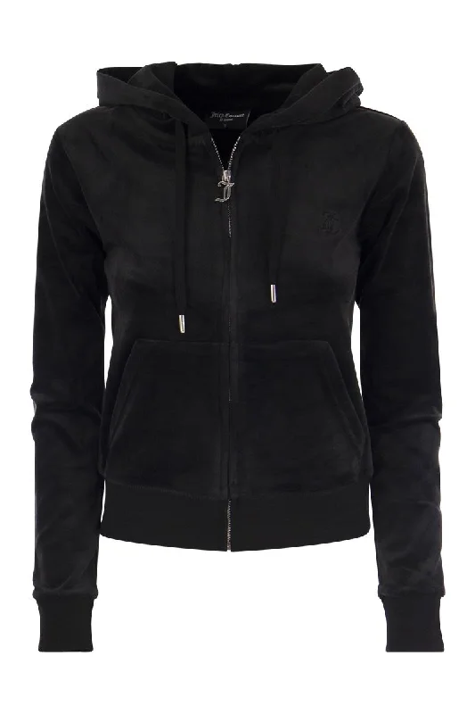 Cotton velvet hoodie Hoodie with Tie-Dye Psychedelic Retro