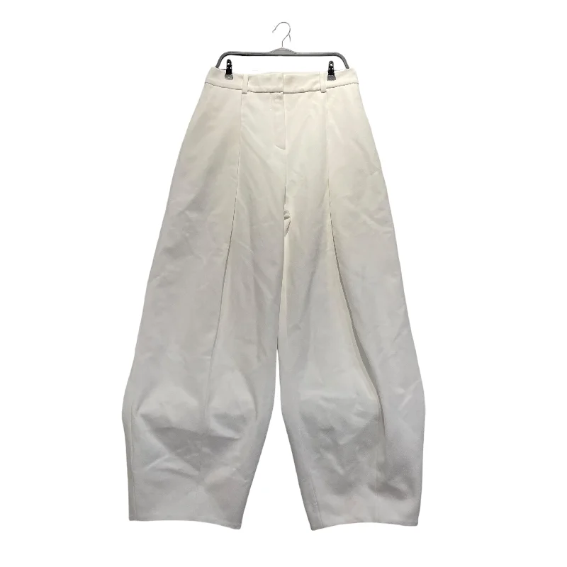 JACQUEMUS/Wide Leg Pants/42/Cotton/WHT/ Trendy Printed Leggings