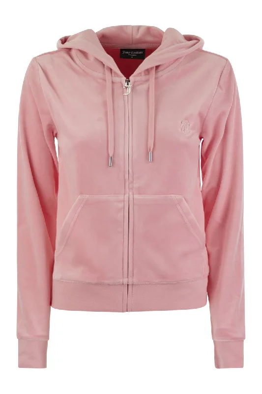 Velvet hoodie Hoodie with Tie-Dye Psychedelic Retro