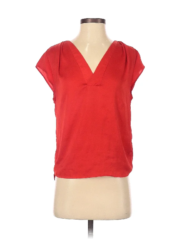 Short Sleeve Blouse Peter Pan Collar Blouse