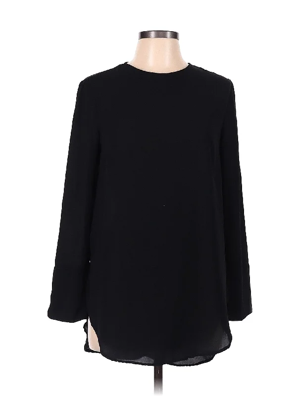 Long Sleeve Blouse Lightweight Tunic Blouse