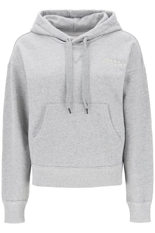 Sylla Hoodie  - Grey Hoodie with Illustration Artistic Creative