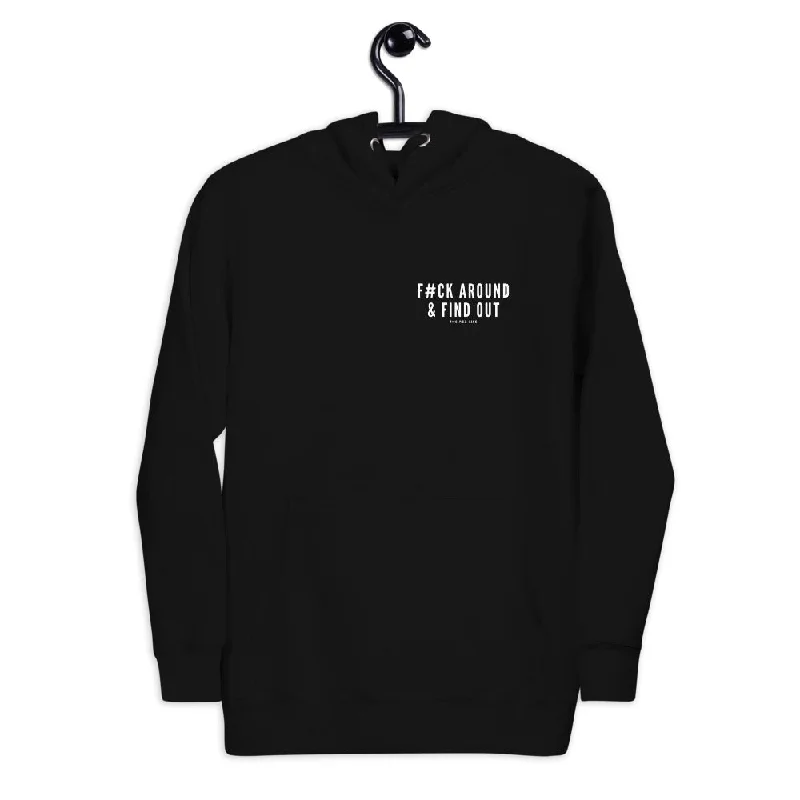 FA&FO Hoodie Hoodie with Patch Decorative Personalized