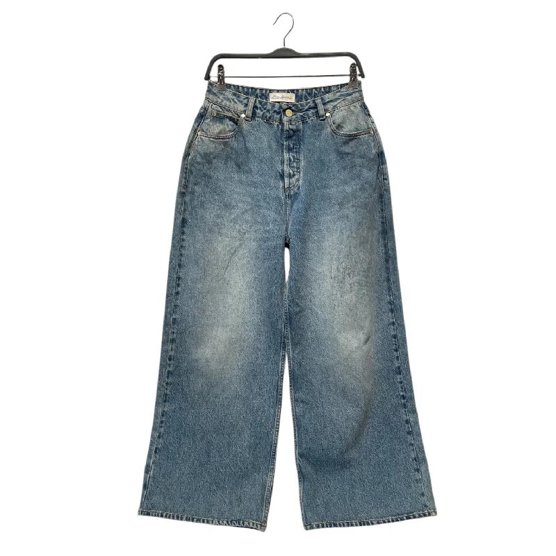 HEAVY MANNERS/Wide Leg Pants/27/Denim/BLU/ Formal Wide-Leg Pants