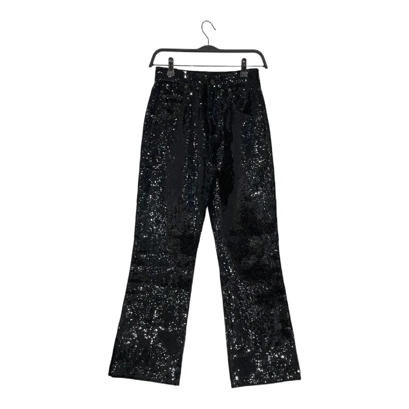 SAINT LAURENT/Sequin Francoise Pants/25 Casual Skinny Fit Pants