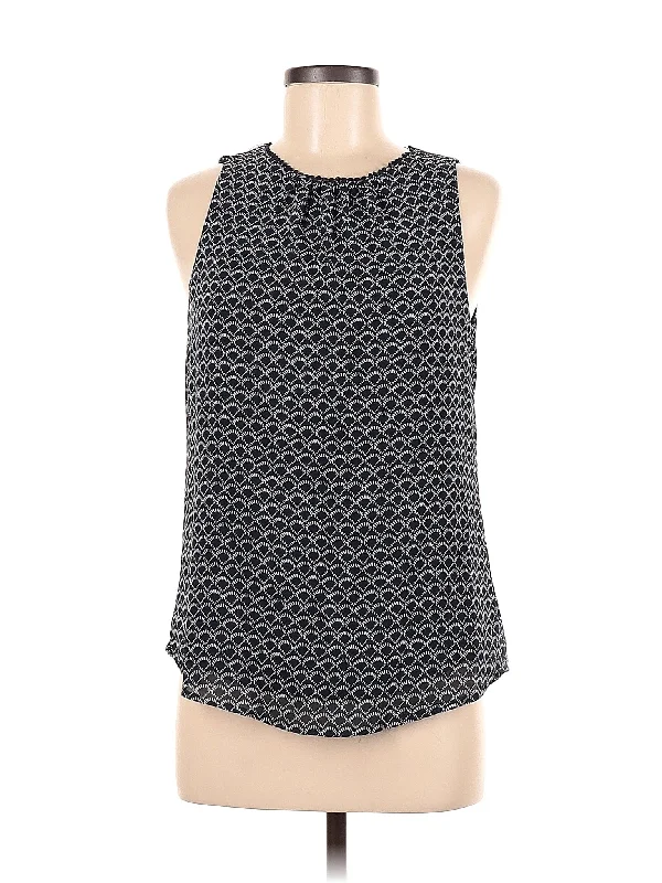 Sleeveless Blouse Chic Ruffle Blouse