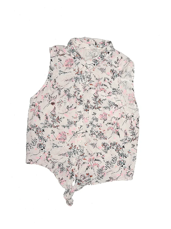 Sleeveless Blouse Office Formal Blouse