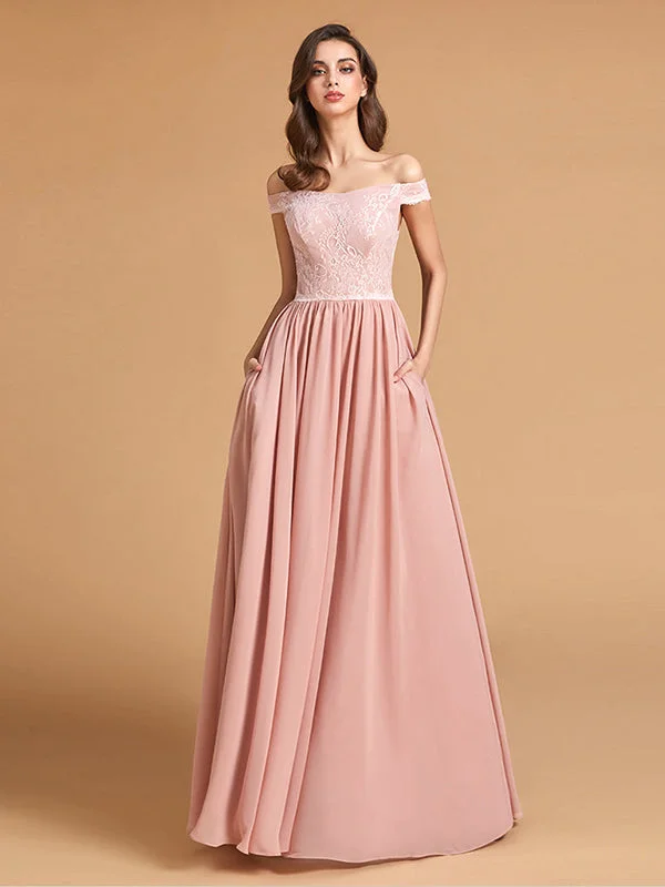 Elegant Off The Shoulder Bridesmaid Maxi Dresses with Pockets Trendy Printed Maxi Dress Elegant Off The Shoulder Bridesmaid Maxi Dresses with Pockets Trendy Printed Maxi Dress