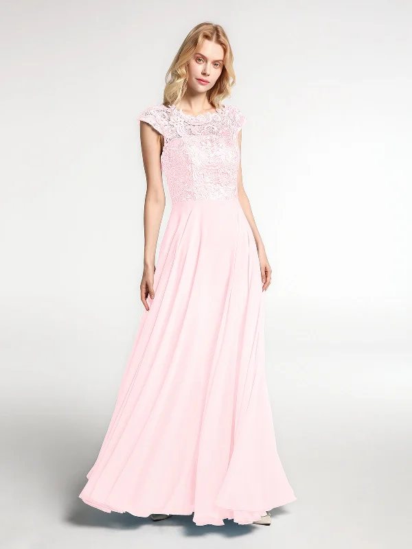 Illusion Wrap Neck Lace and Chiffon Maxi Dress-Blushing Pink Cozy Knitted Maxi Dress Illusion Wrap Neck Lace and Chiffon Maxi Dress-Blushing Pink Cozy Knitted Maxi Dress