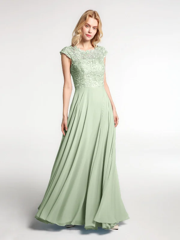 Illusion Wrap Neck Lace and Chiffon Maxi Dress-Dusty Sage Fashionable Halter Neck Maxi Dress Illusion Wrap Neck Lace and Chiffon Maxi Dress-Dusty Sage Fashionable Halter Neck Maxi Dress