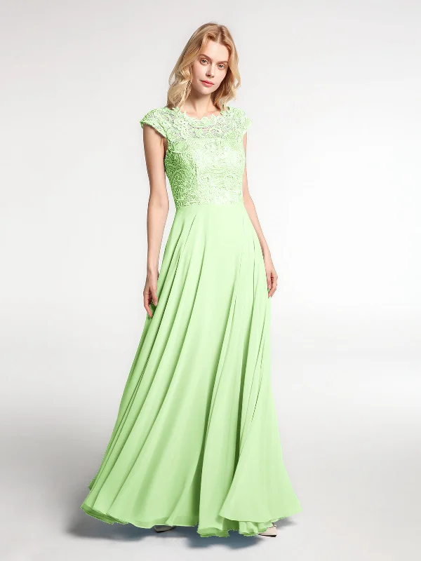Illusion Wrap Neck Lace and Chiffon Maxi Dress-Sage Fashionable Sleeveless Maxi Dress Illusion Wrap Neck Lace and Chiffon Maxi Dress-Sage Fashionable Sleeveless Maxi Dress