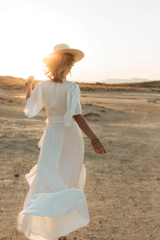 Alma Dress Pearl
