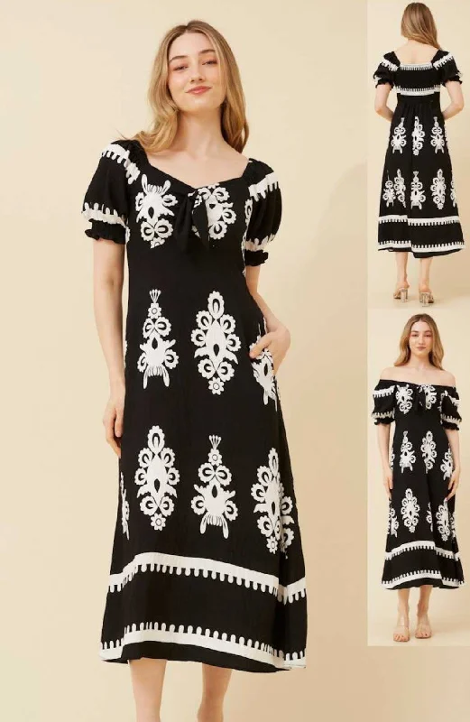 ANNA BOHO DRESS