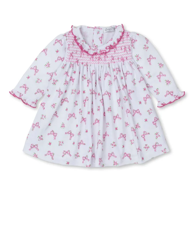 Blooming Bows Pink Dress Set