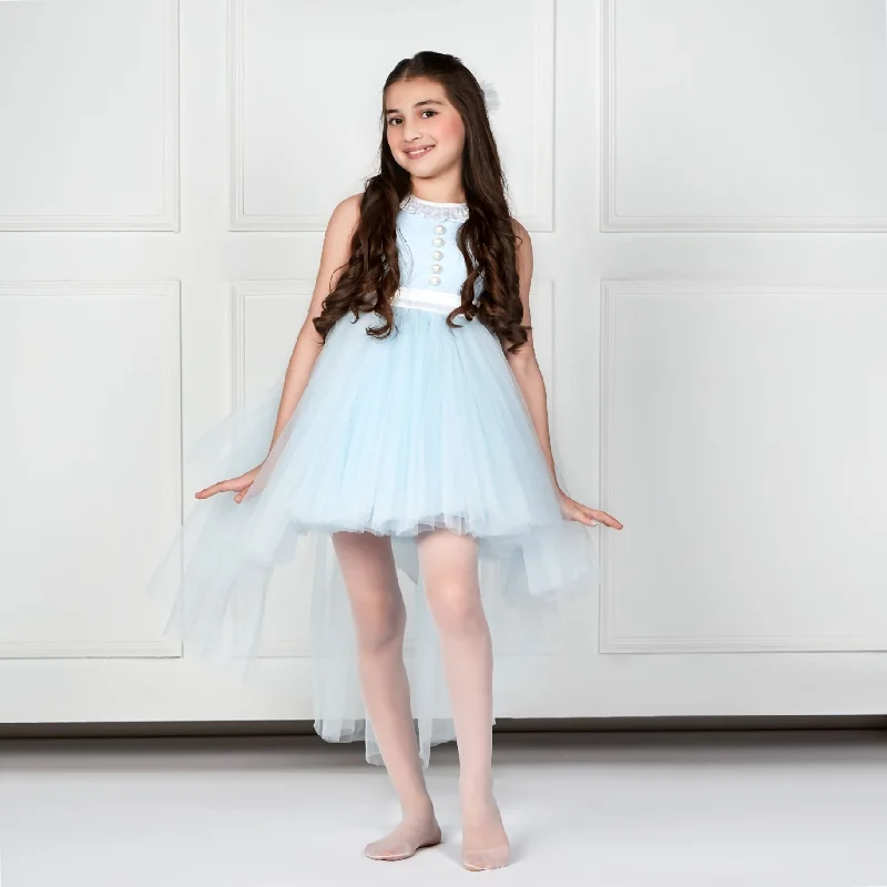 CINDY DRESS - BLUE