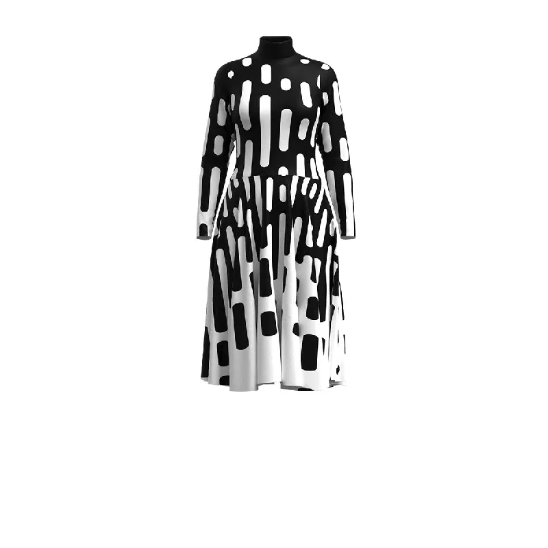 Round Lines Dress