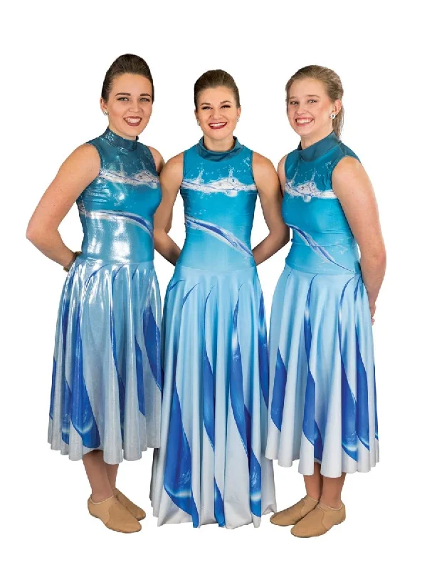 Wavy Water Dress