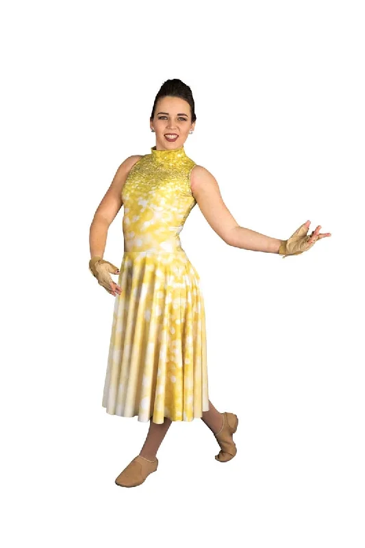 Gold Glitter Dress