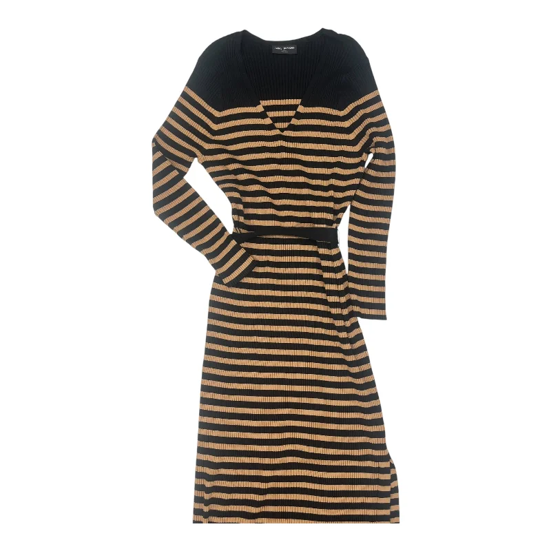 Dress Sweater By Lane Bryant In Black & Tan, Size:3