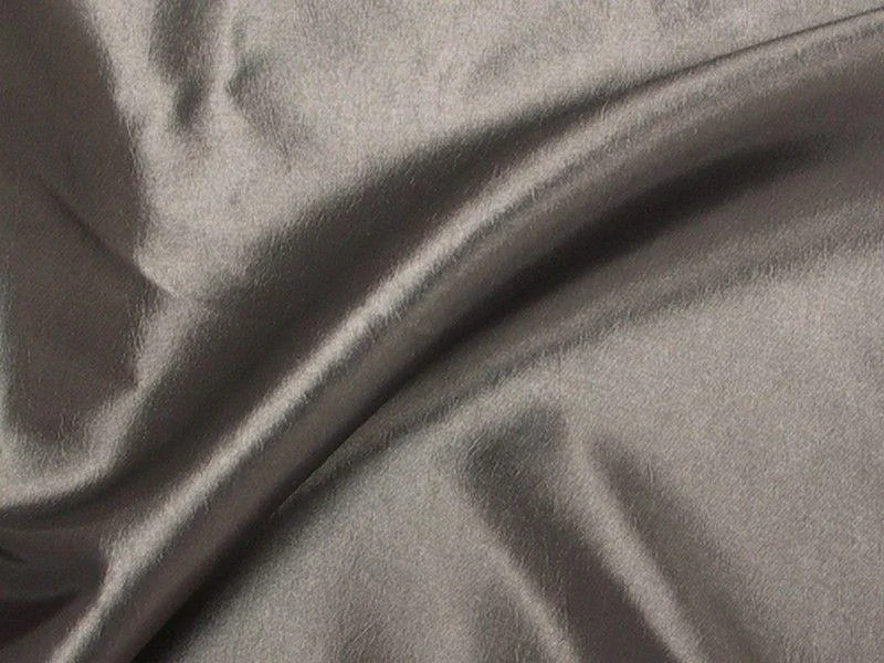 Two Tone Dress Taffeta Steel Gray
