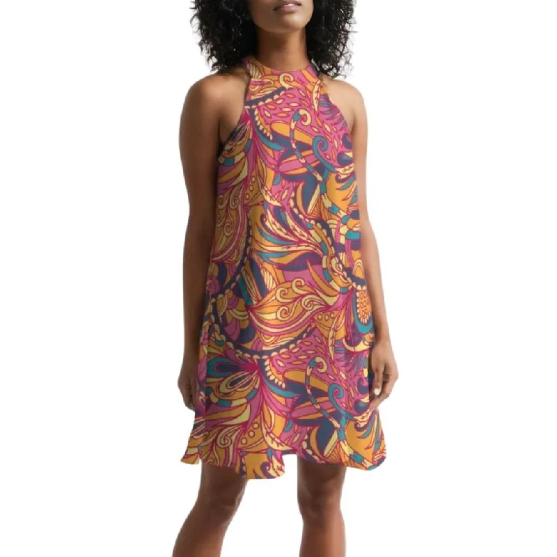 Kuna Halter Flare Dress