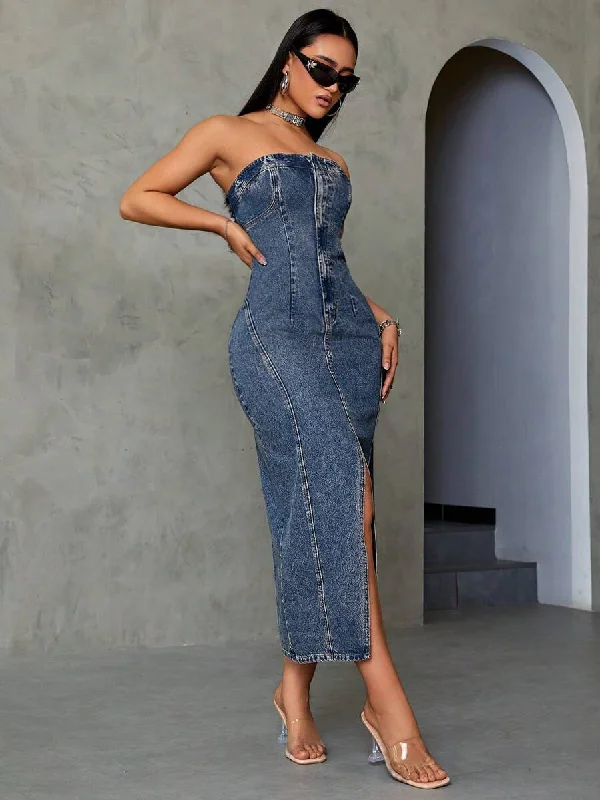 Suni Denim Dress