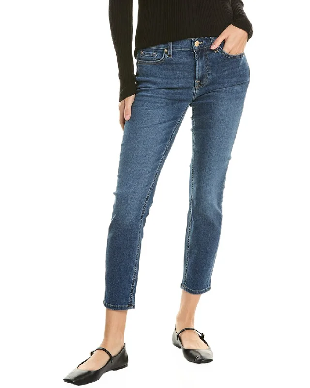 7 For All Mankind Duchess Ankle Skinny Jean Stylish Plus Size Denim Jeans