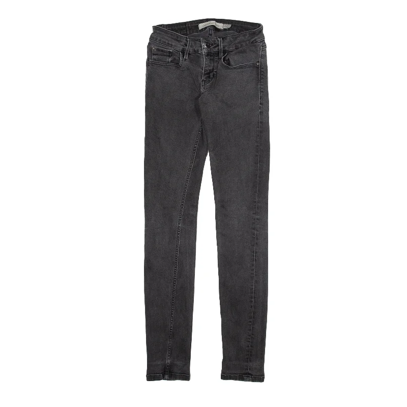 CALVIN KLEIN Jeans Grey Denim Slim Skinny Womens W26 L32 Fashionable Cropped Denim Jeans CALVIN KLEIN Jeans Grey Denim Slim Skinny Womens W26 L32 Fashionable Cropped Denim Jeans