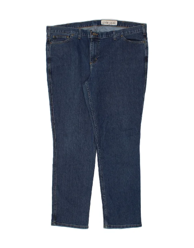CARHARTT Womens Slim Jeans US 22 3XL W44 L30 Blue Cotton Casual Distressed Denim Jeans CARHARTT Womens Slim Jeans US 22 3XL W44 L30 Blue Cotton Casual Distressed Denim Jeans