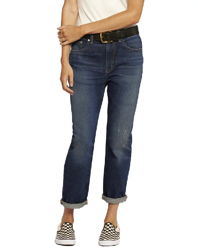 Current/Elliott The Boy Genius Ranger Jean Classic Black Denim Jeans