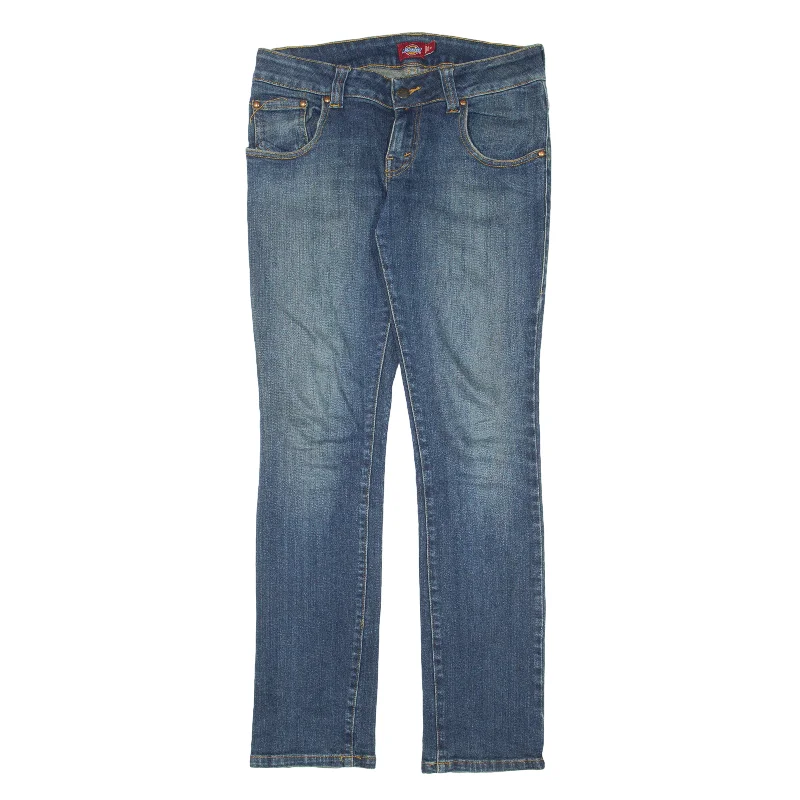 DICKIES Jeans Blue Denim Slim Straight Stone Wash Womens W30 L30 Classic Blue Denim Jeans DICKIES Jeans Blue Denim Slim Straight Stone Wash Womens W30 L30 Classic Blue Denim Jeans