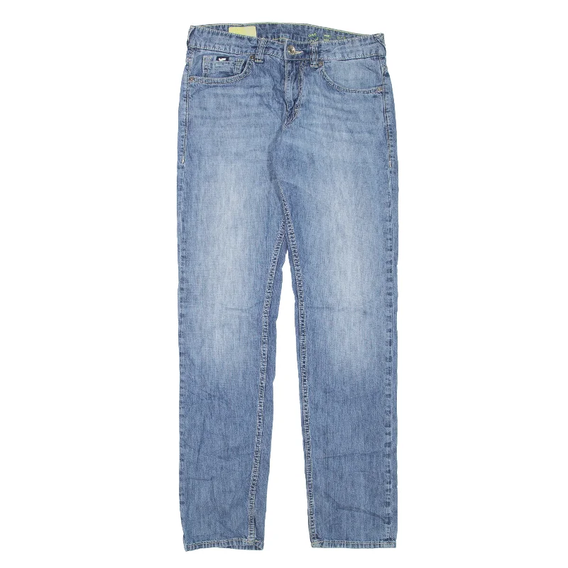 GAS Morris Jeans Blue Denim Slim Tapered Stone Wash Womens W31 L31 Stylish Cargo Style Jeans GAS Morris Jeans Blue Denim Slim Tapered Stone Wash Womens W31 L31 Stylish Cargo Style Jeans