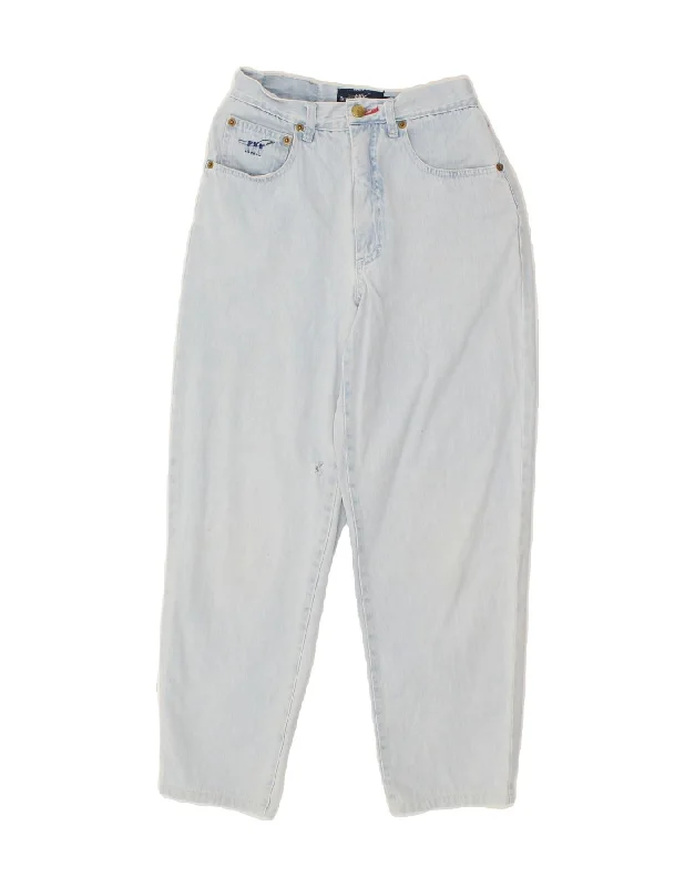 HENRY COTTONS Womens High Waist Tapered Jeans UK 12 Medium W24 L24 Blue Trendy Low-Rise Slim Jeans HENRY COTTONS Womens High Waist Tapered Jeans UK 12 Medium W24 L24 Blue Trendy Low-Rise Slim Jeans