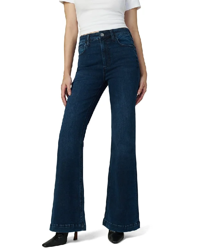 JOE’S Jeans Petite High-Rise Sadako Flare Jean Comfortable Boyfriend Jeans