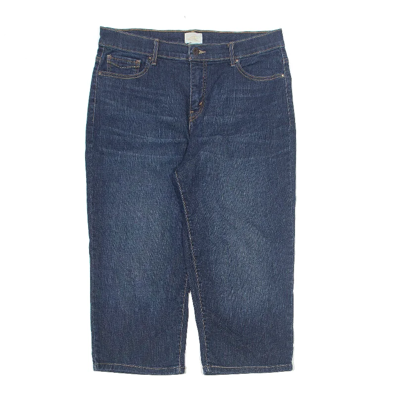LEVI'S 512 Perfectly Slimming Crop Jeans Blue Denim Slim Straight Womens W34 L20 Casual Bootcut Ripped Jeans LEVI'S 512 Perfectly Slimming Crop Jeans Blue Denim Slim Straight Womens W34 L20 Casual Bootcut Ripped Jeans