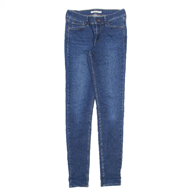 LEVI'S 710 Jeans Blue Denim Slim Skinny Stone Wash Womens W28 L32 Classic Blue Denim Jeans LEVI'S 710 Jeans Blue Denim Slim Skinny Stone Wash Womens W28 L32 Classic Blue Denim Jeans