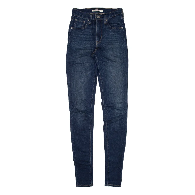 LEVI'S Mile High Jeans Blue Denim Slim Skinny Womens W25 L34 Stylish Cargo Style Jeans LEVI'S Mile High Jeans Blue Denim Slim Skinny Womens W25 L34 Stylish Cargo Style Jeans