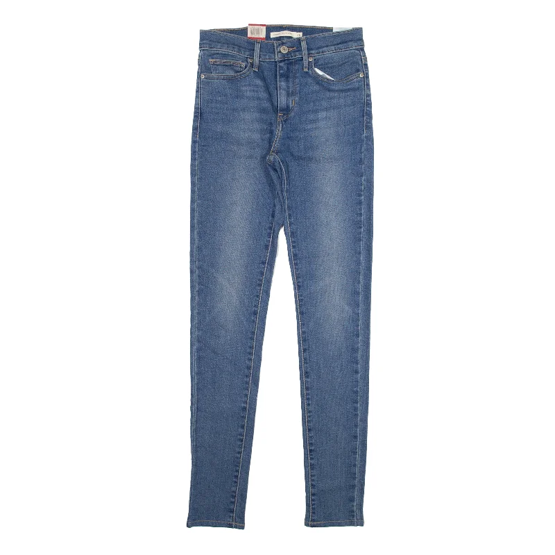 LEVI'S Slimming Jeans Blue Denim Slim Skinny Stone Wash Womens W26 L32 Comfortable Full-Length Denim Jeans LEVI'S Slimming Jeans Blue Denim Slim Skinny Stone Wash Womens W26 L32 Comfortable Full-Length Denim Jeans
