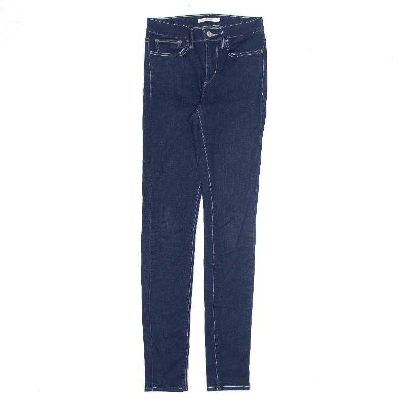 LEVI'S Slimming Jeans Blue Denim Slim Skinny Womens W27 L34 Trendy Button-Up High-Waist Jeans LEVI'S Slimming Jeans Blue Denim Slim Skinny Womens W27 L34 Trendy Button-Up High-Waist Jeans