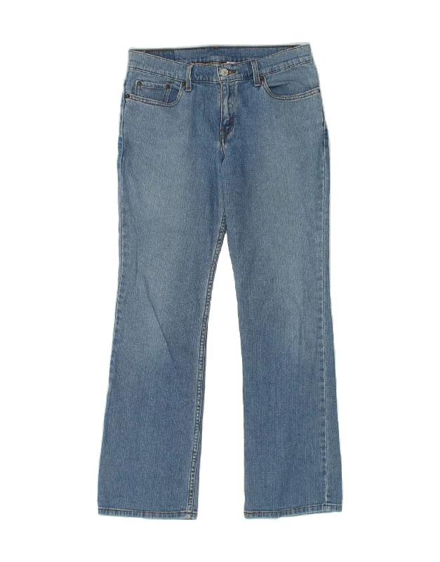 LEVI'S Womens Bootcut Jeans US 7 Medium W30 L31 Blue Cotton Trendy Cut-Off Denim Shorts LEVI'S Womens Bootcut Jeans US 7 Medium W30 L31 Blue Cotton Trendy Cut-Off Denim Shorts