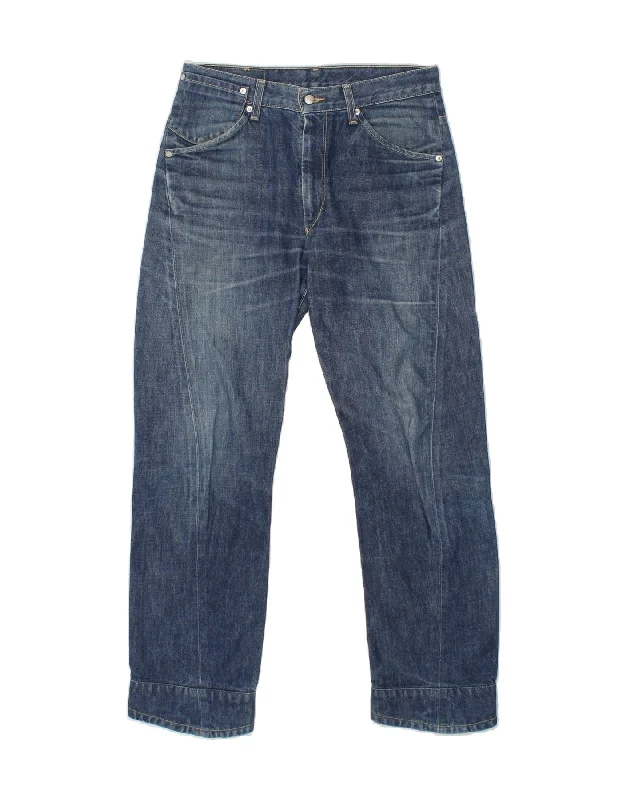 LEVI'S Womens Engineered Straight Jeans W30 L32 Blue Cotton Casual Distressed Skinny Jeans LEVI'S Womens Engineered Straight Jeans W30 L32 Blue Cotton Casual Distressed Skinny Jeans