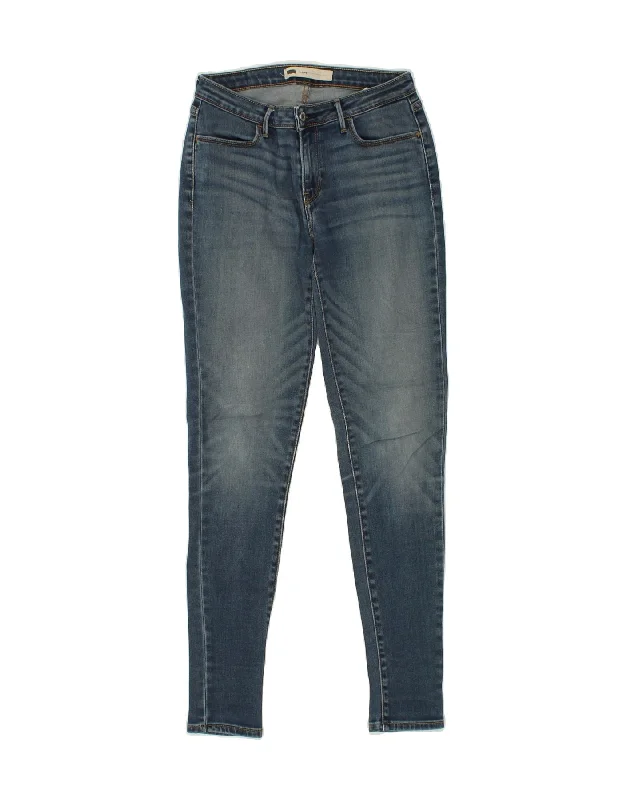 LEVI'S Womens Jegging Jeans W26 L30 Blue Cotton Comfortable Faded High-Rise Jeans