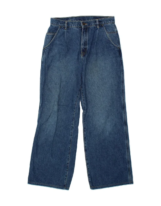 MASSIMO DUTTI Womens Loose Jeans EU 38 Small W30 L30 Blue Cotton Trendy Paperbag Waist Jeans MASSIMO DUTTI Womens Loose Jeans EU 38 Small W30 L30 Blue Cotton Trendy Paperbag Waist Jeans