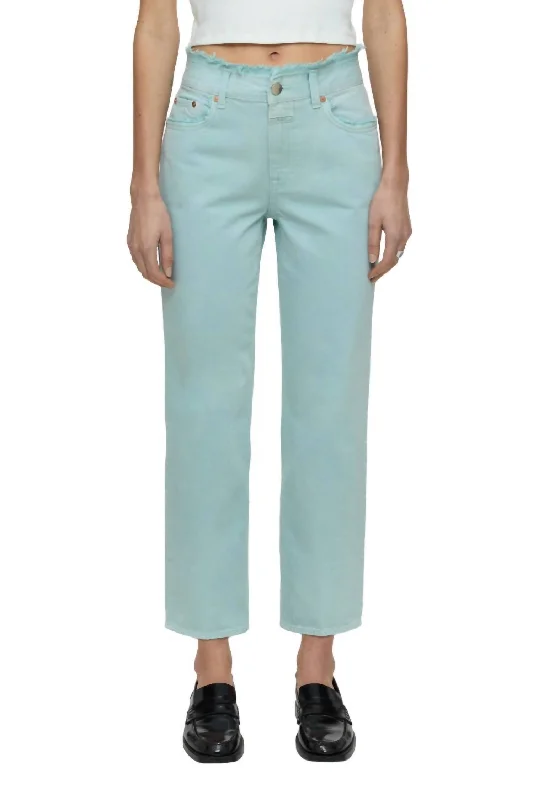 Milo Slim Jeans In Amalfi Sea Stylish Shredded Denim Jeans