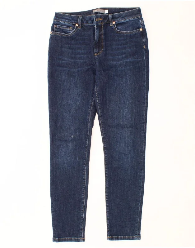 MINT VELVET Womens Slim Jeans UK 10 Small W27 L27 Navy Blue Cotton Trendy Classic Fit Jeans MINT VELVET Womens Slim Jeans UK 10 Small W27 L27 Navy Blue Cotton Trendy Classic Fit Jeans